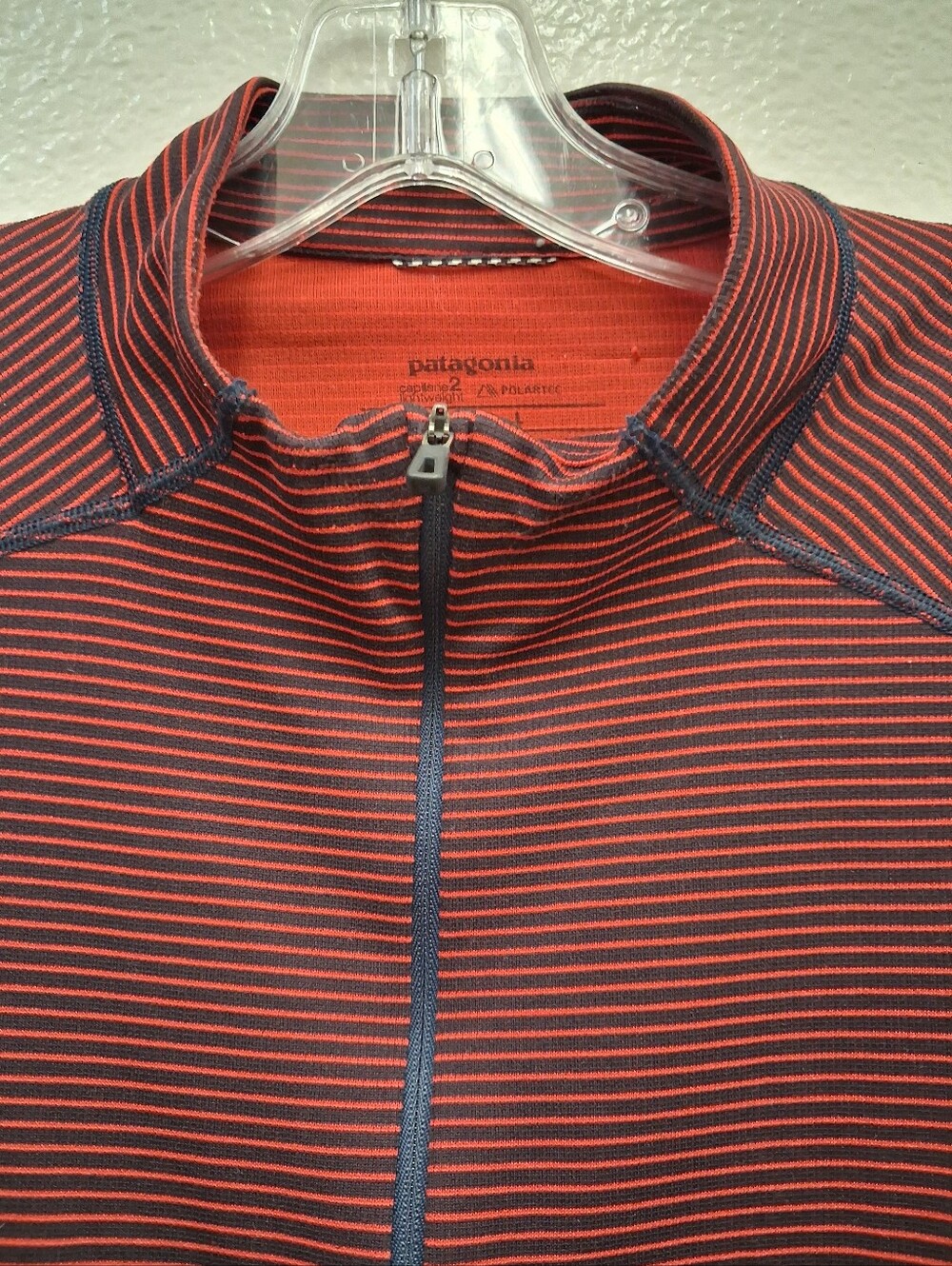 Patagonia Capilene 2 Half-Zip Pullover Baselayer Lightweight Polartec Mens Large